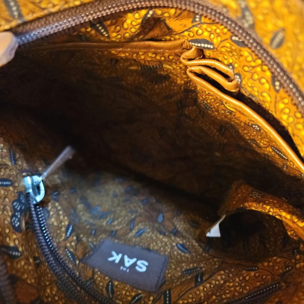 The Sak Brown Beaded Crossbody Bag - Picture 6 of 9